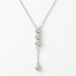 Lumière Crystal Lariat Necklace