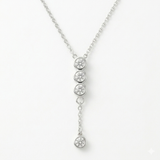 Lumière Crystal Lariat Necklace