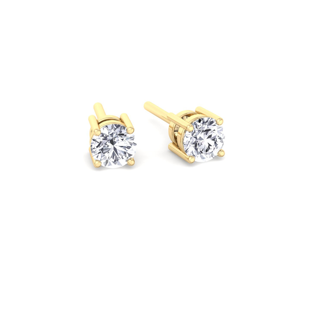 925 Silver Diamond Stud Earring
