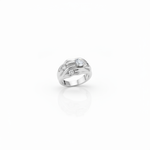 Sculptural Claw Ring - Angled View