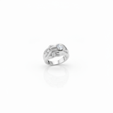 Sculptural Claw Ring - Angled View